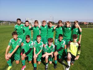 Az U14-eseknl (2008) a Csorna gyztt